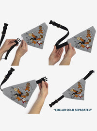 Bandana para mascota Peanuts con astronautas flotantes