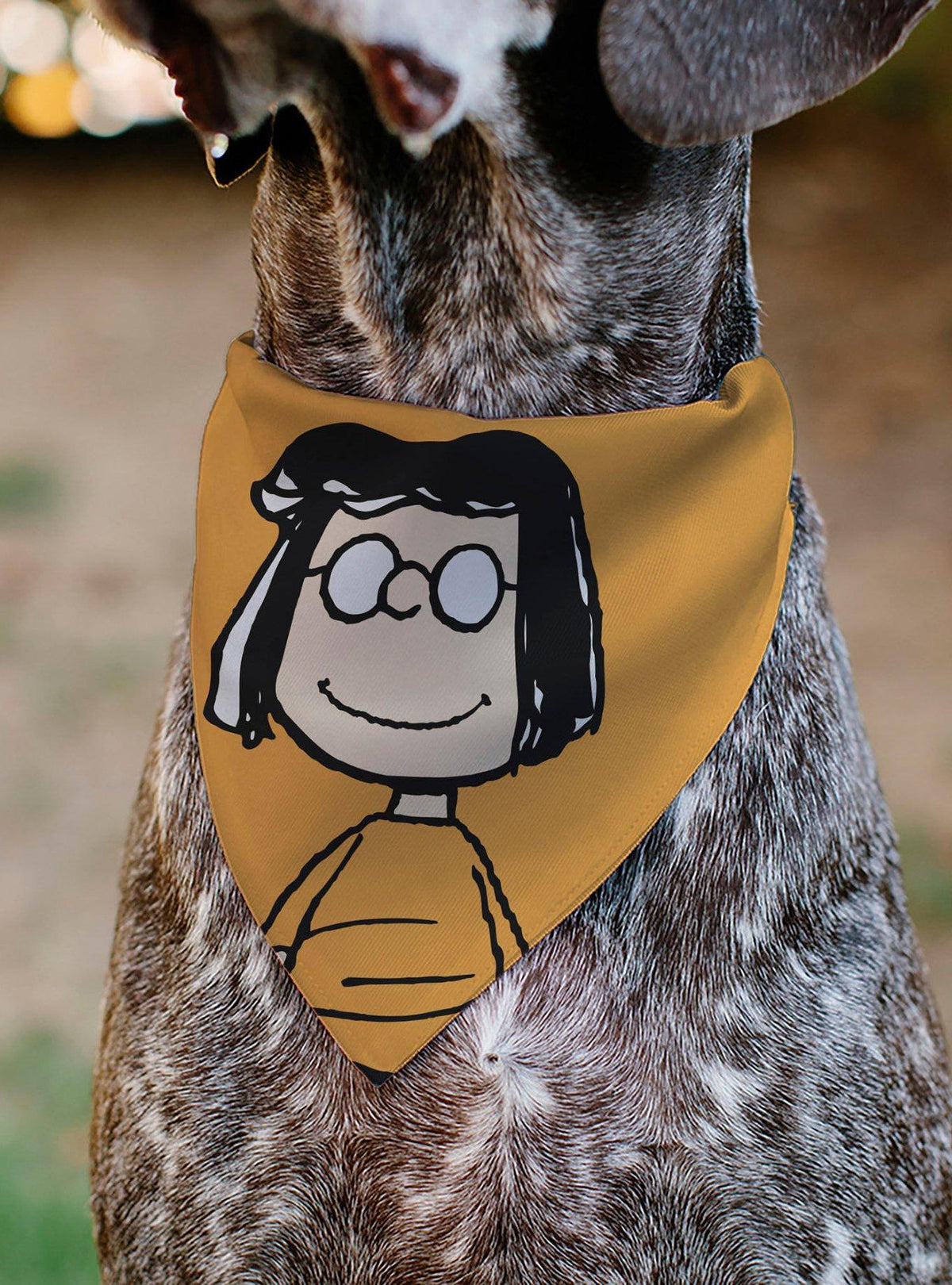 Bandana para mascota Peanuts con Marcie sonriente