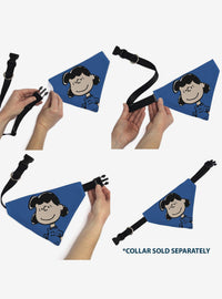 Bandana para mascota Peanuts con Lucy Van Pelt