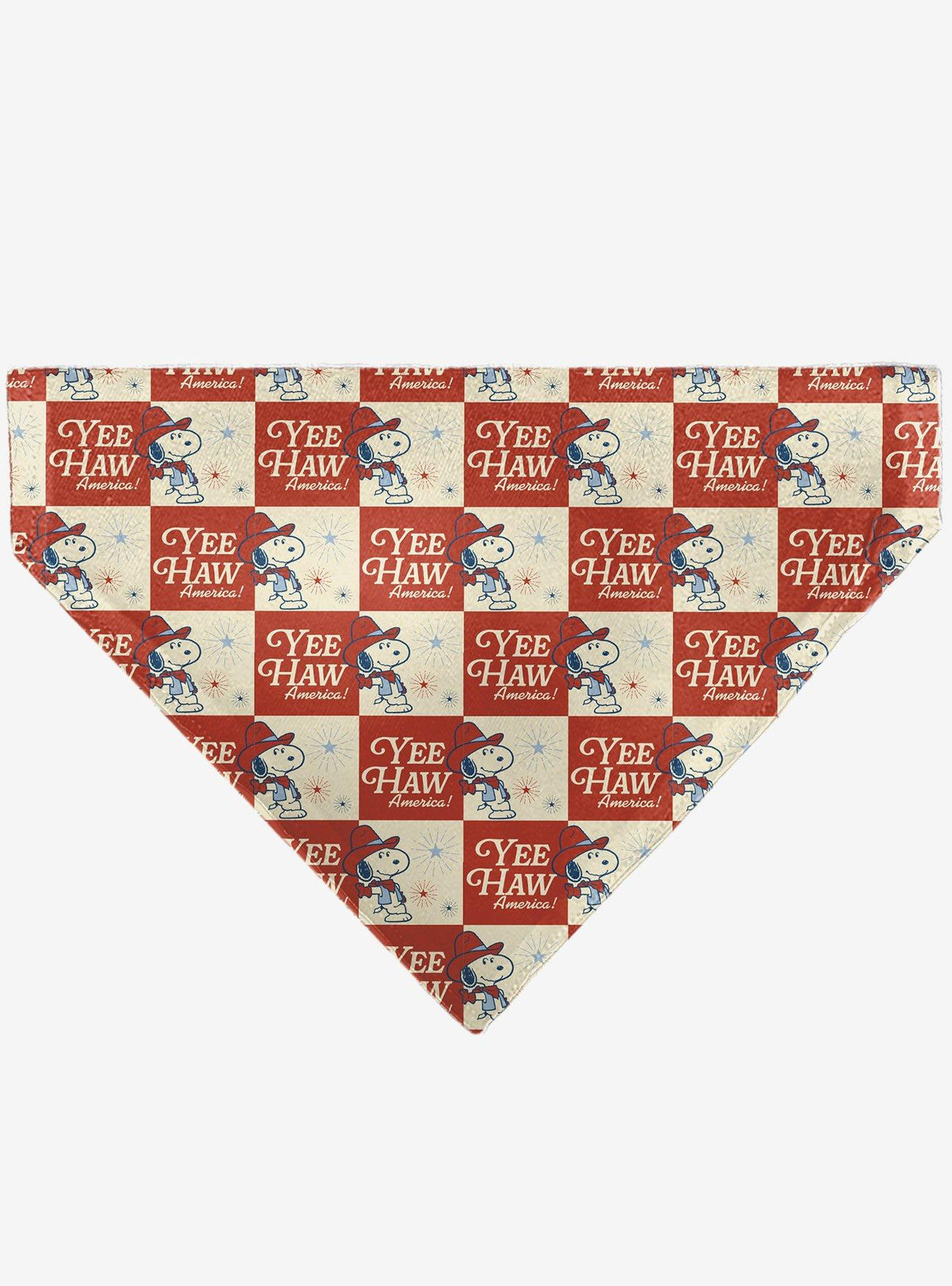 Bandana para mascota Peanuts Snoopy Yee Haw America