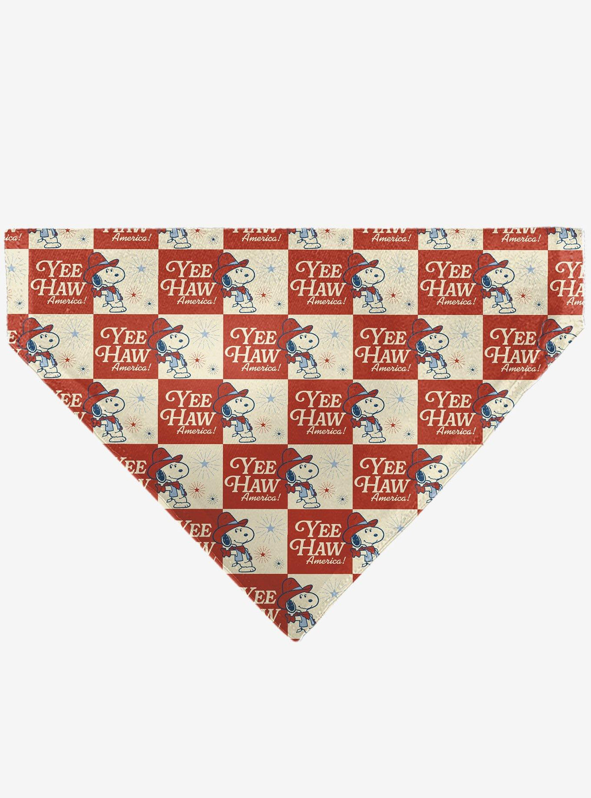 Bandana para mascota Peanuts Snoopy Yee Haw America
