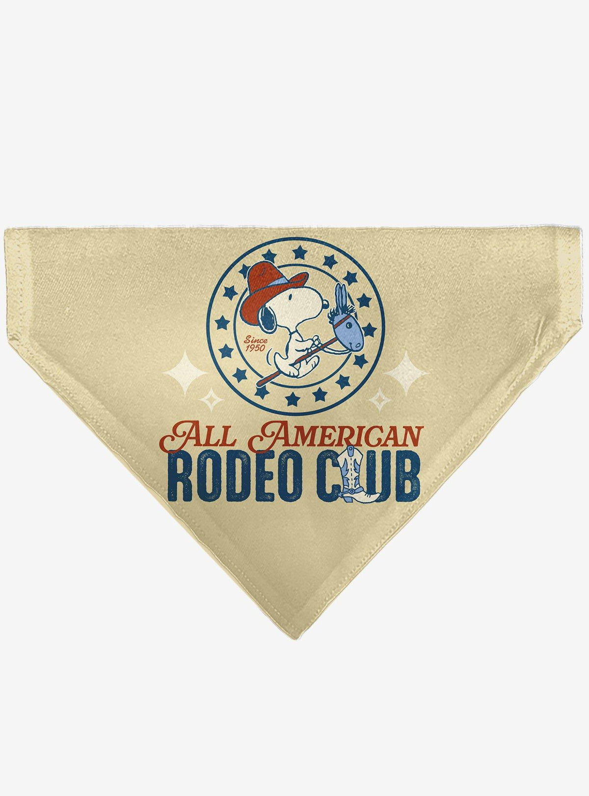 Bandana para mascota Snoopy de Peanuts, Rodeo Club