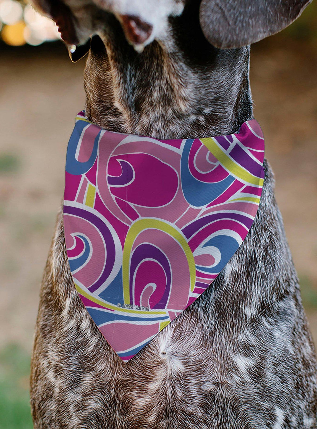 Bandana Barbie multicolor para mascota