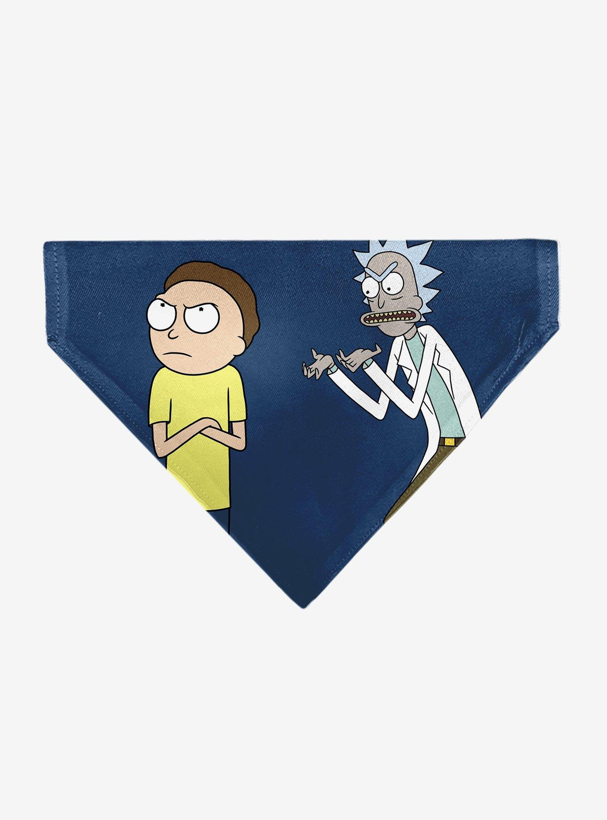 Bandana para mascota Rick and Morty con brazos cruzados
