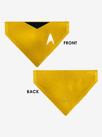 Pañuelo para mascota Star Trek: uniforme dorado de Kirk