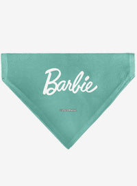 Bandana para mascota Barbie con huellas y diseño pastel