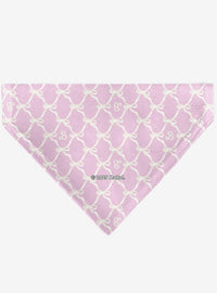 Bandana para mascota Barbie con lazo y monograma B