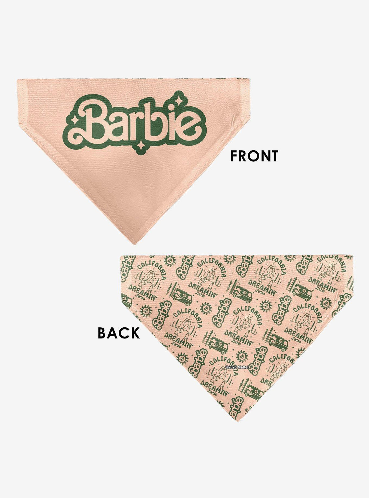 Bandana para mascota Barbie California Dreamin (solo bandana)