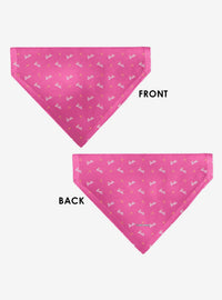 Bandana para mascota Barbie con ícono de palmera