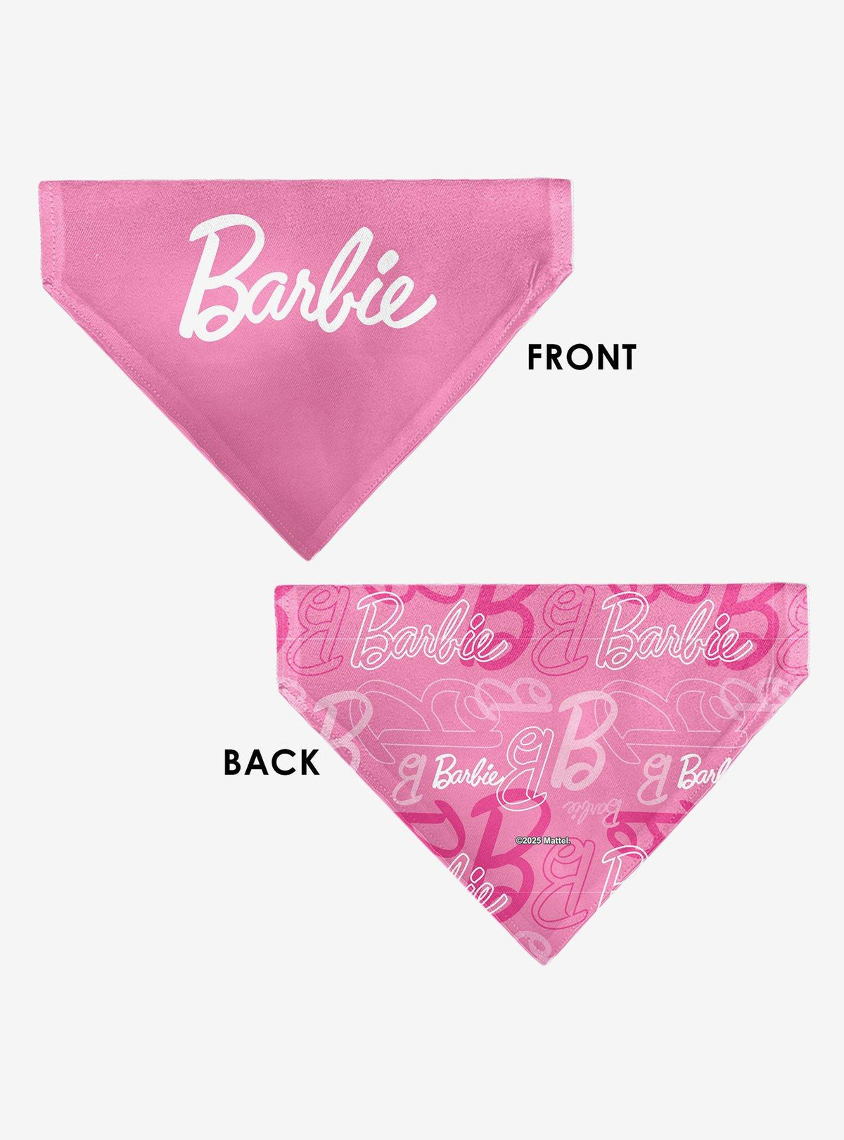 Bandana Barbie deslizable para collar de mascota