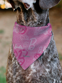Bandana Barbie deslizable para collar de mascota