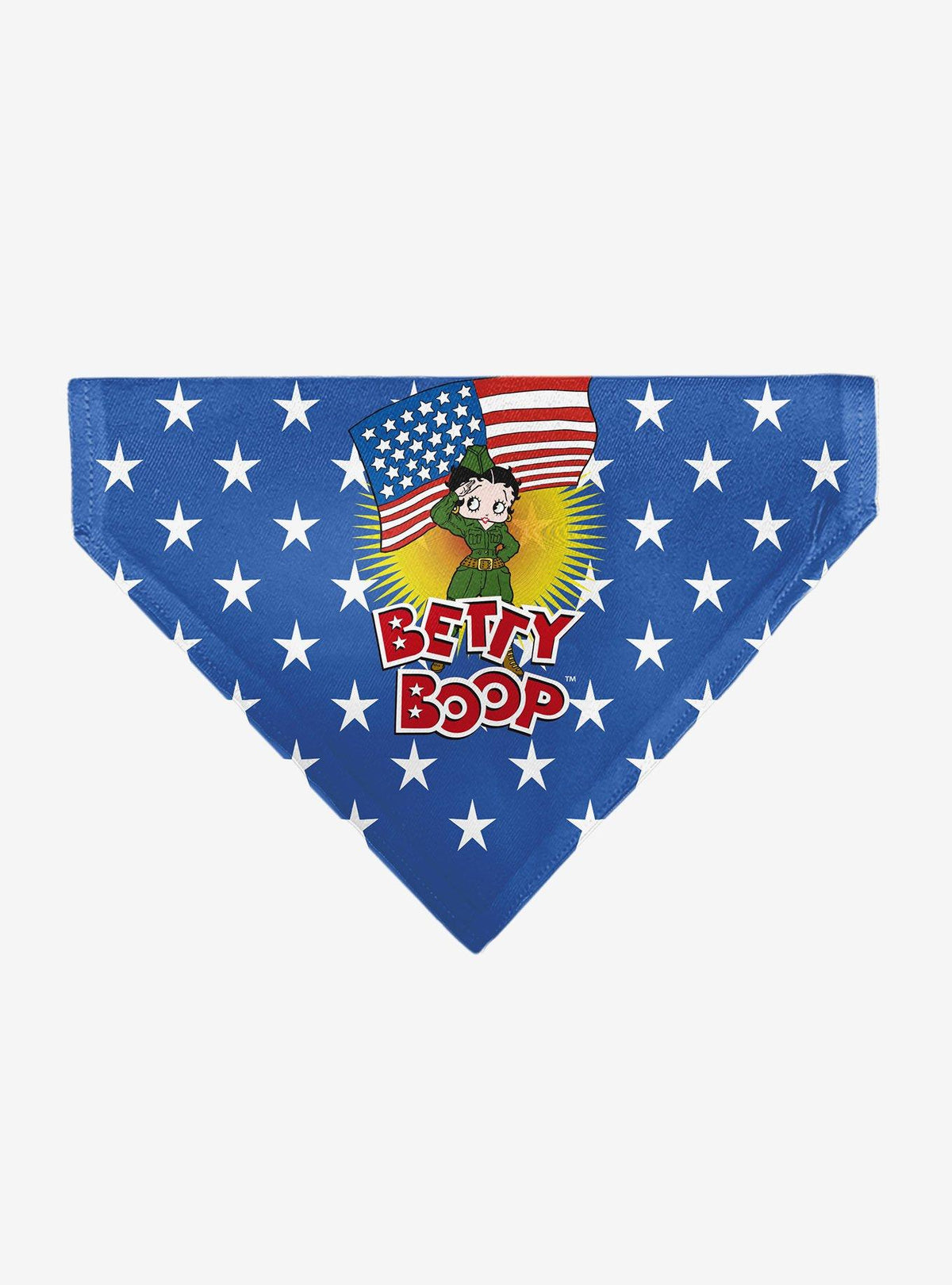 Bandana para mascota Betty Boop con estrellas