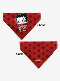 Bandana Betty Boop de lunares para collar
