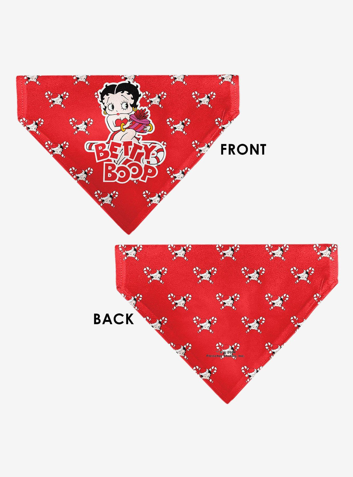 Bandana navideña para mascota Betty Boop