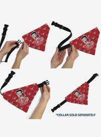 Bandana navideña para mascota Betty Boop