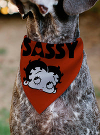 Bandana para collar de mascota Betty Boop