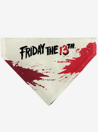 Bandana para mascota Friday the 13th con máscara de hockey