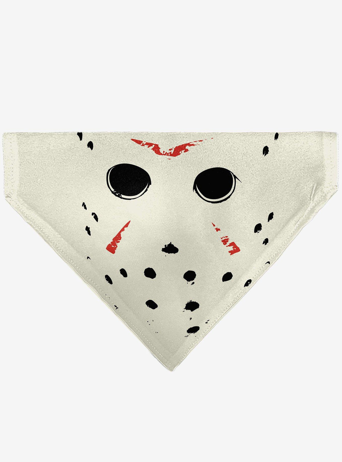 Bandana para mascota Friday the 13th con máscara de hockey