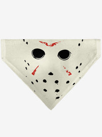 Bandana para mascota Friday the 13th con máscara de hockey