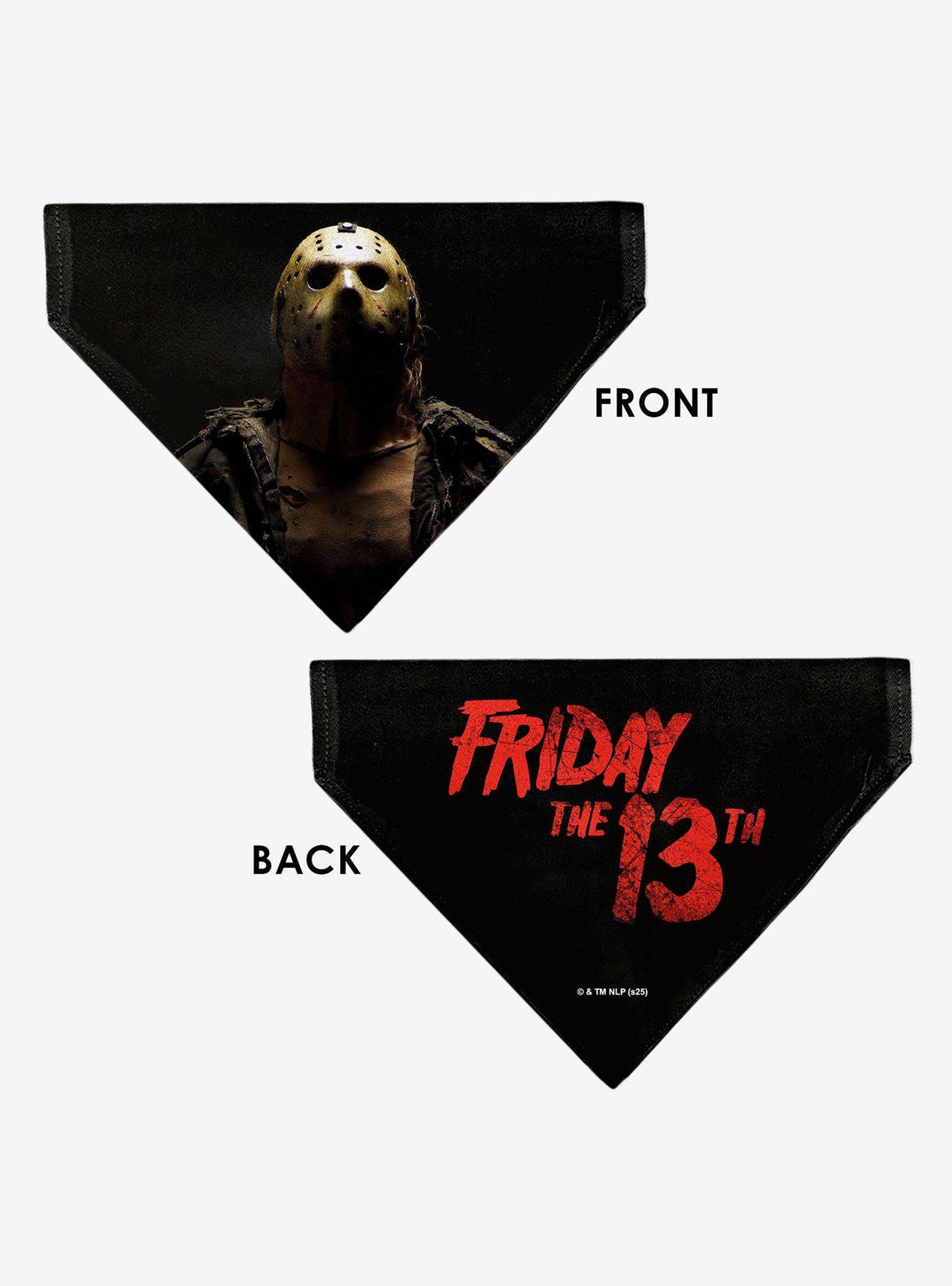 Bandana para mascota Friday the 13th con Jason