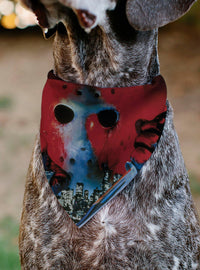 Friday the 13th: pañuelo para collar de mascota de Jason