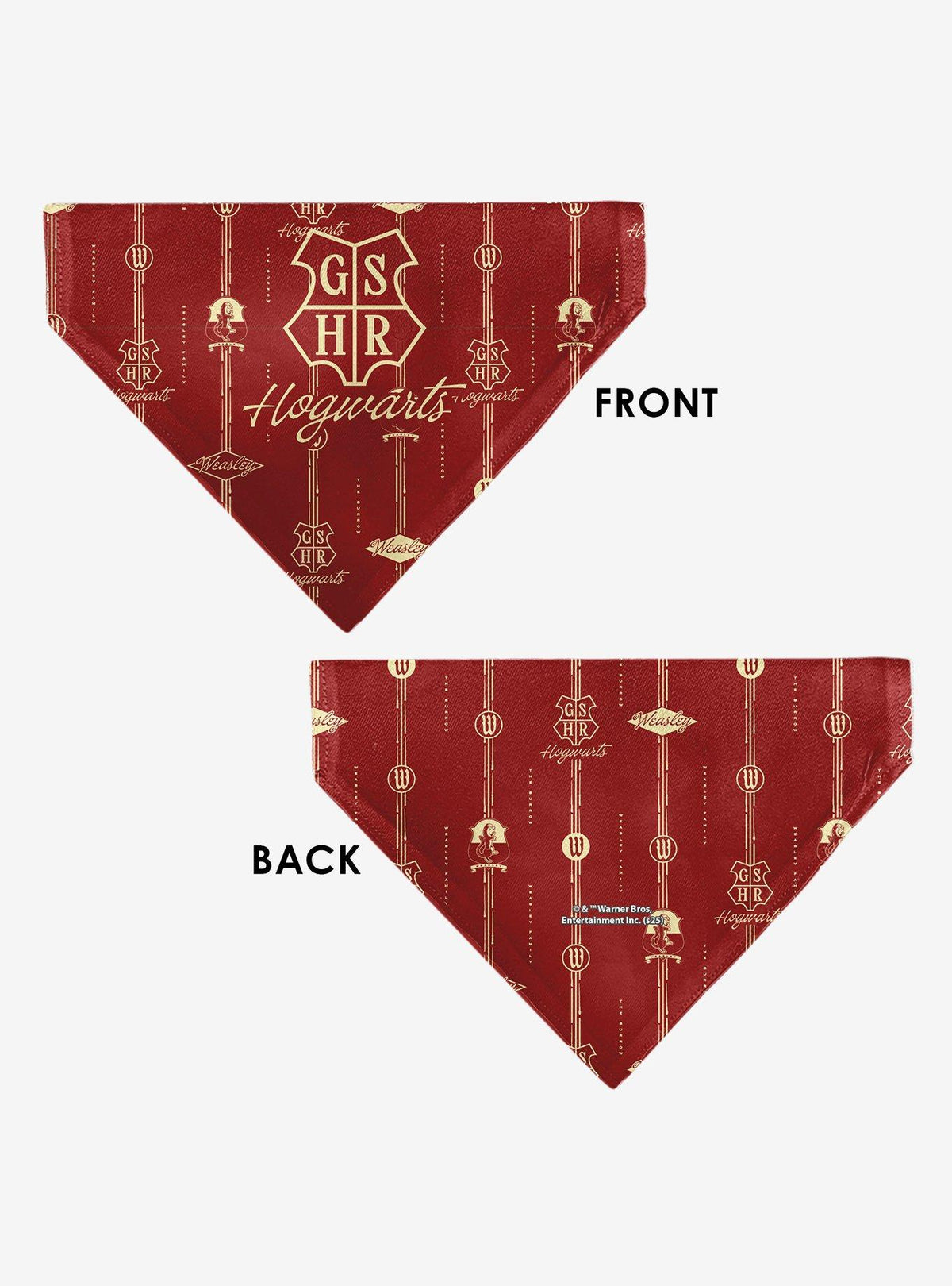 Bandana para mascota Harry Potter: Hogwarts y Weasley