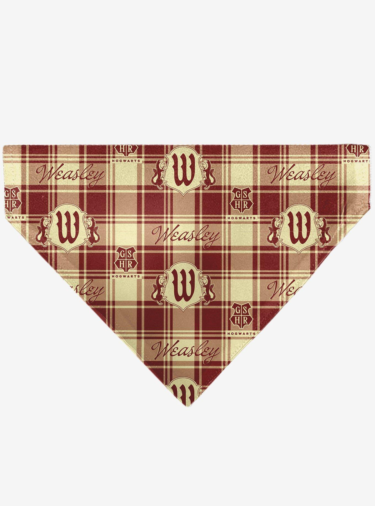 Bandana para mascotas Harry Potter, escudo de los Weasley