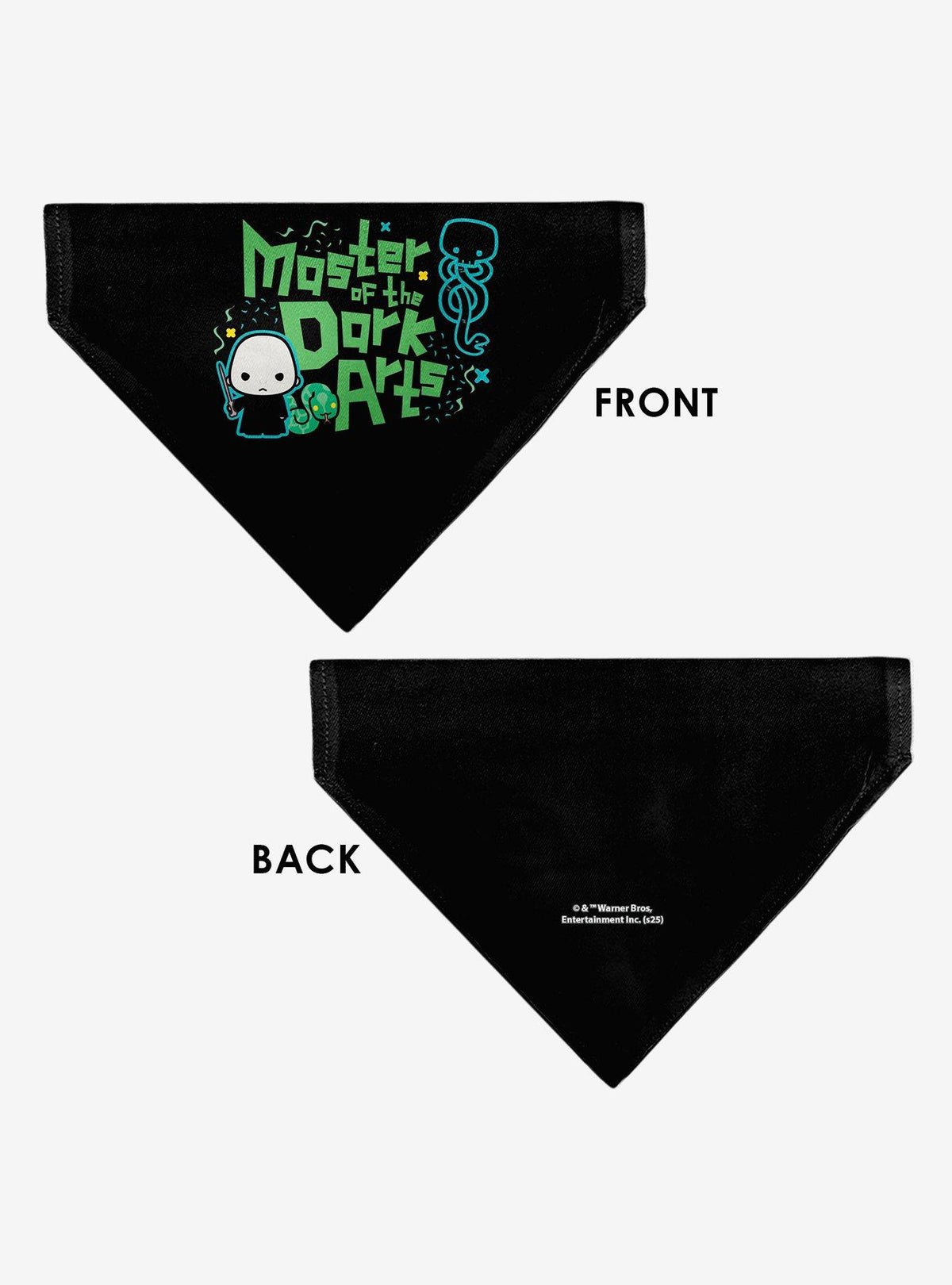Bandana negra para mascota Harry Potter: Voldemort Chibi