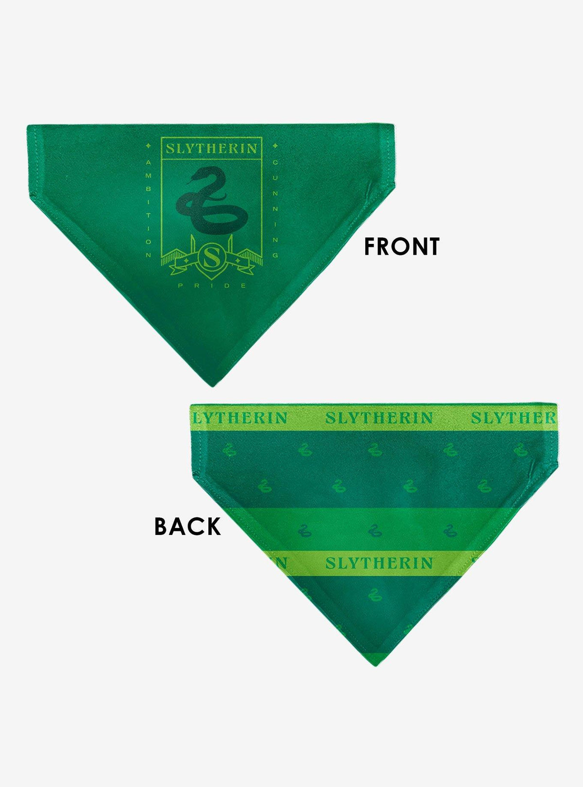 Bandana para mascota Harry Potter Slytherin