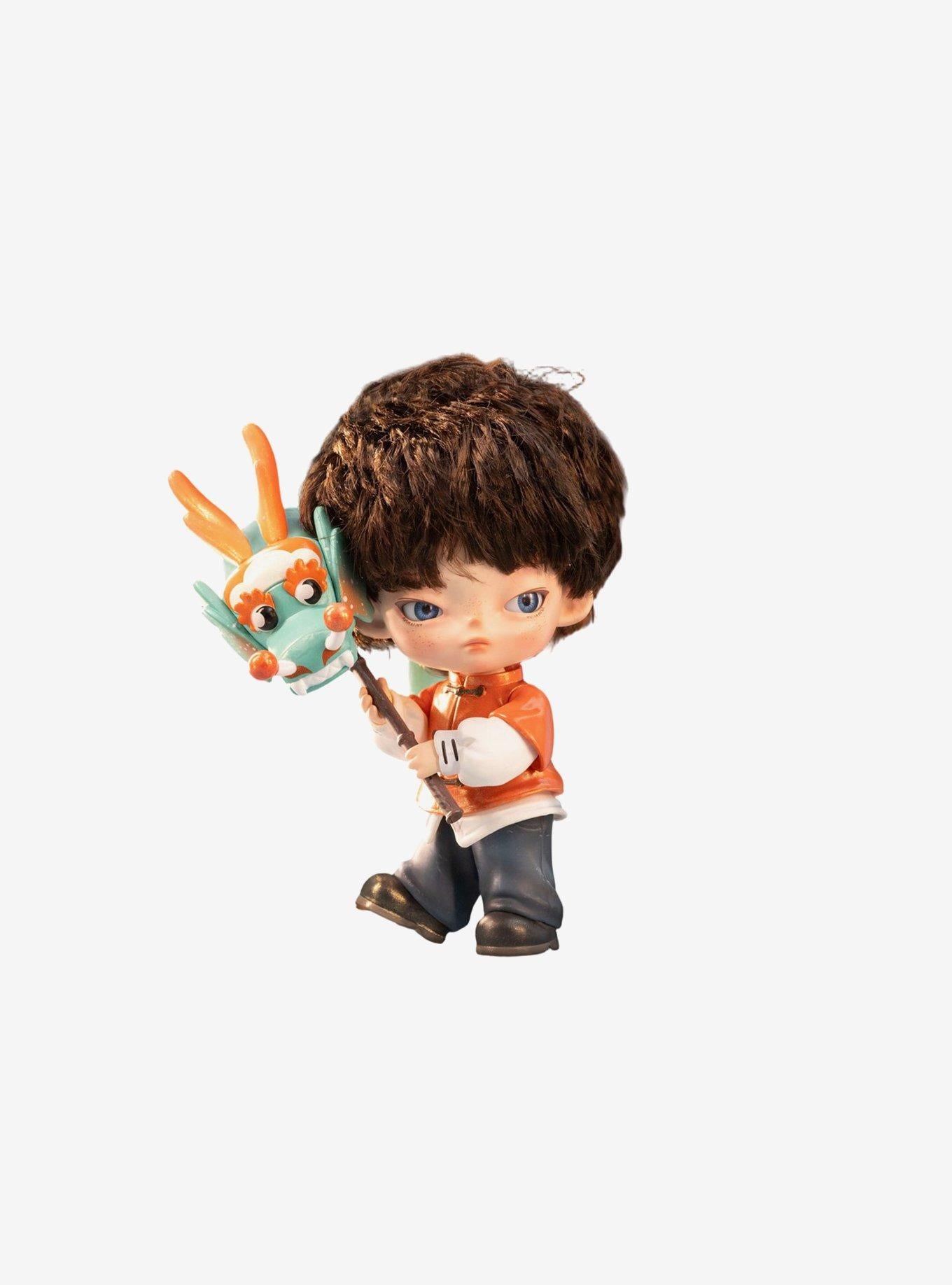 Figura blind box serie Ukio City Pages
