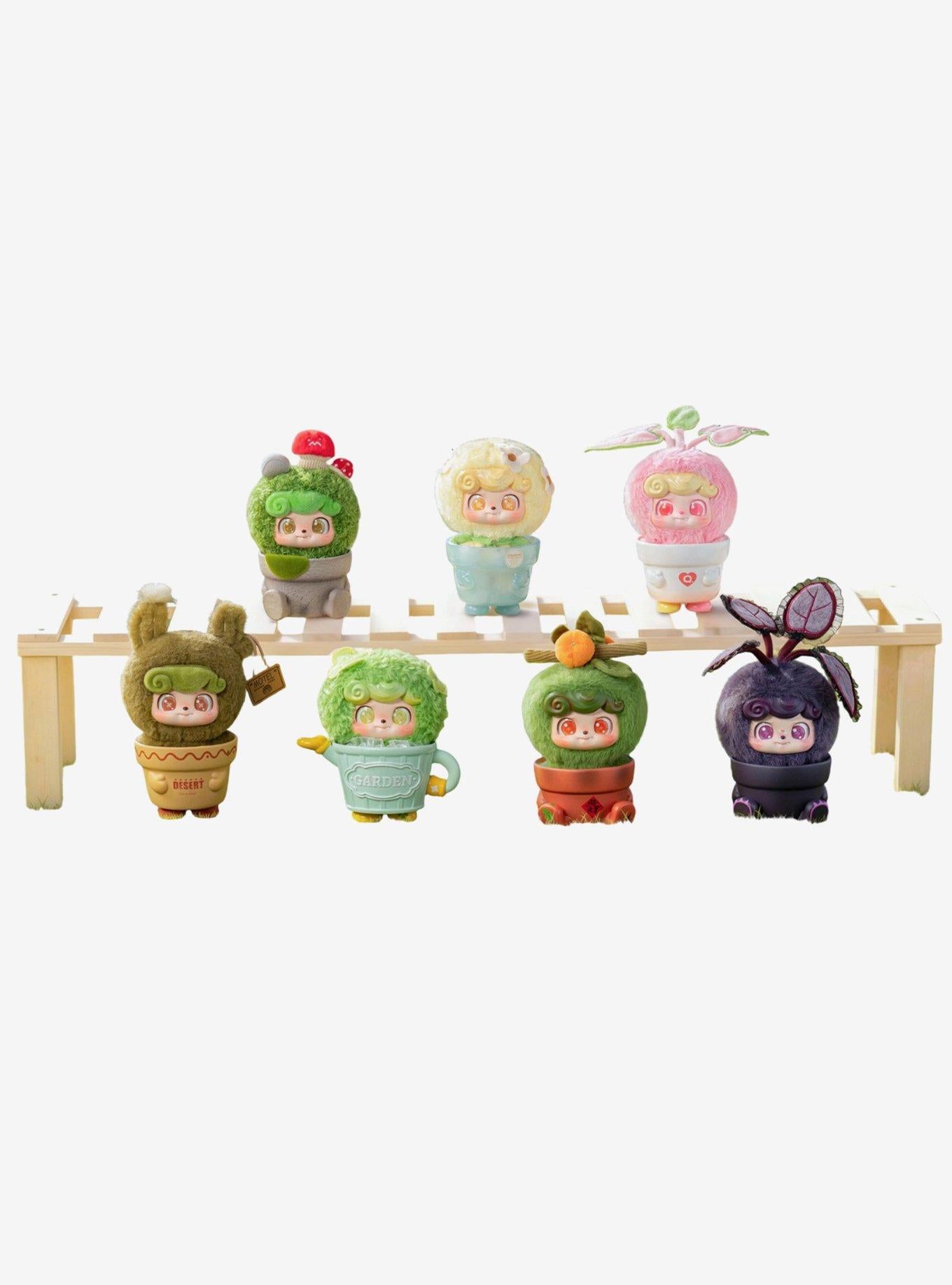 Caja sorpresa de figura de peluche Q Kid Happy Garden