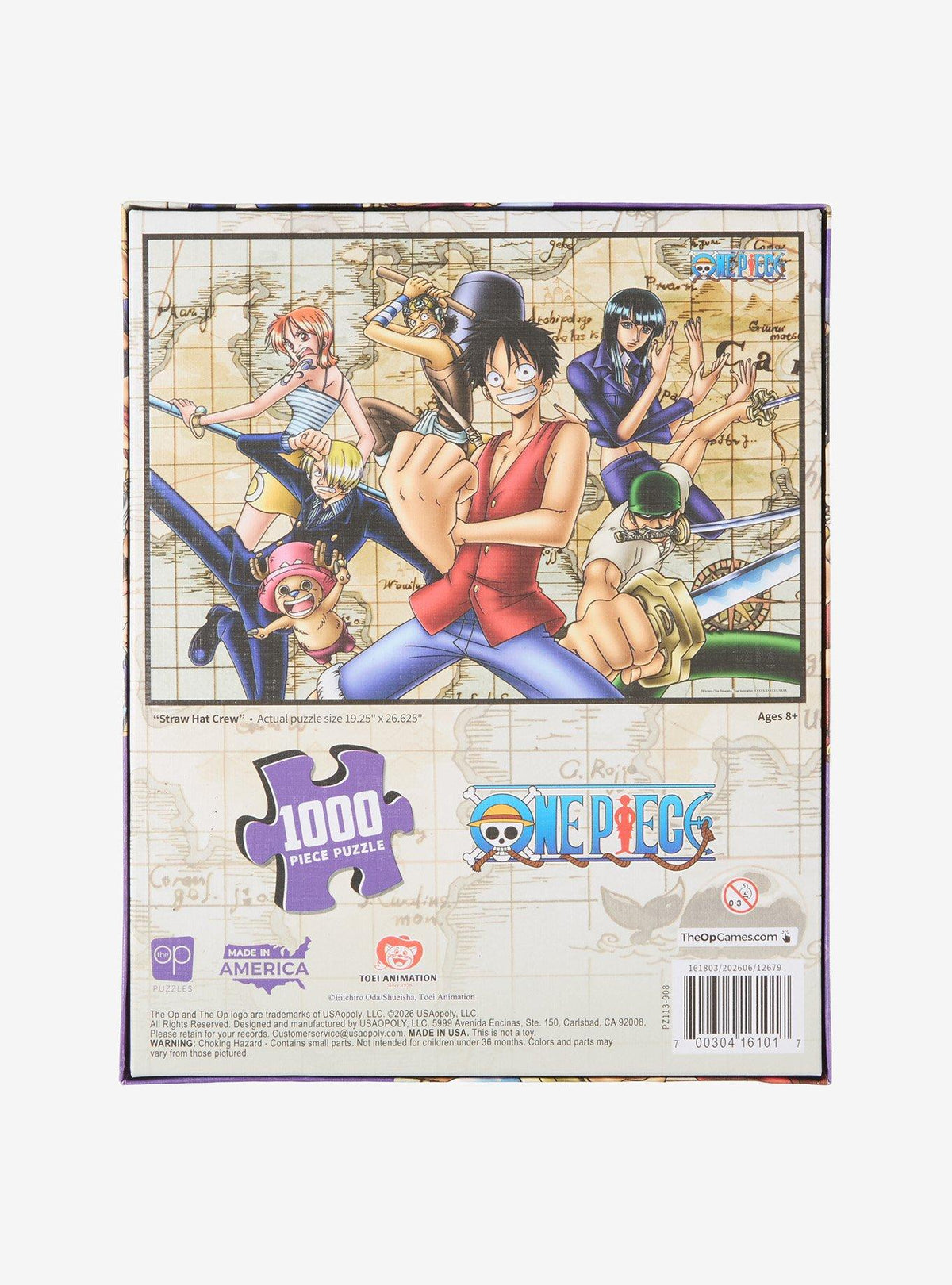 Puzzle One Piece: Tripulación del Sombrero de Paja