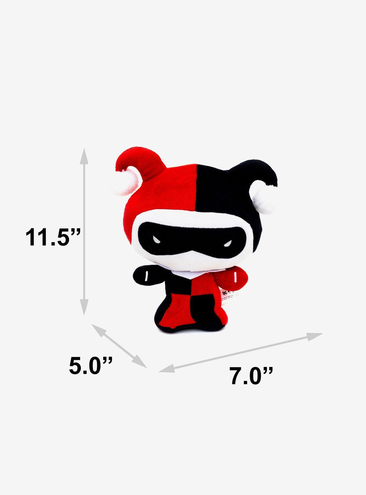 Set de 2 juguetes de peluche para perro: Joker y Harley Quinn