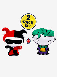 Set de 2 juguetes de peluche para perro: Joker y Harley Quinn