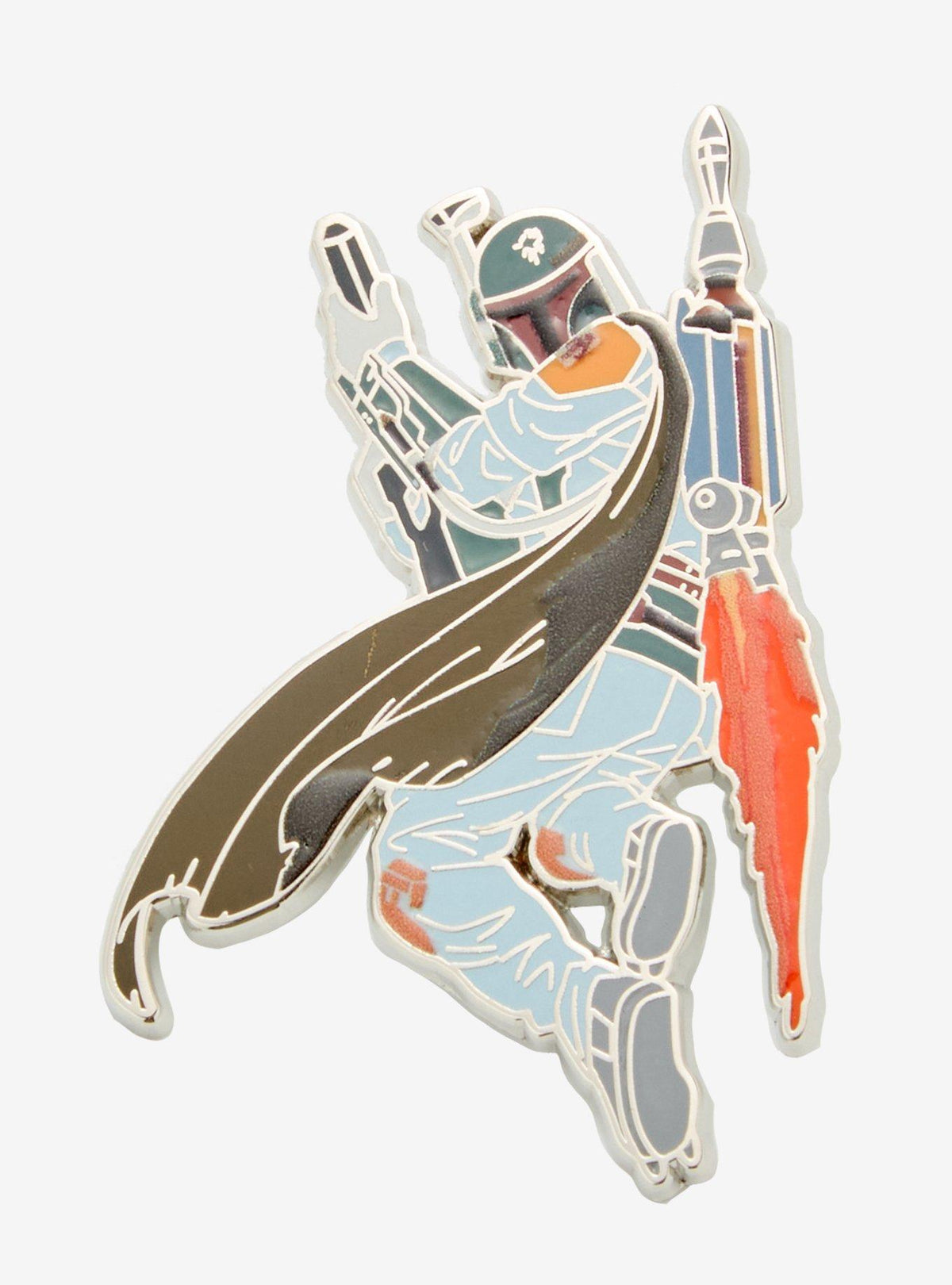 Pin esmaltado de Boba Fett - Star Wars