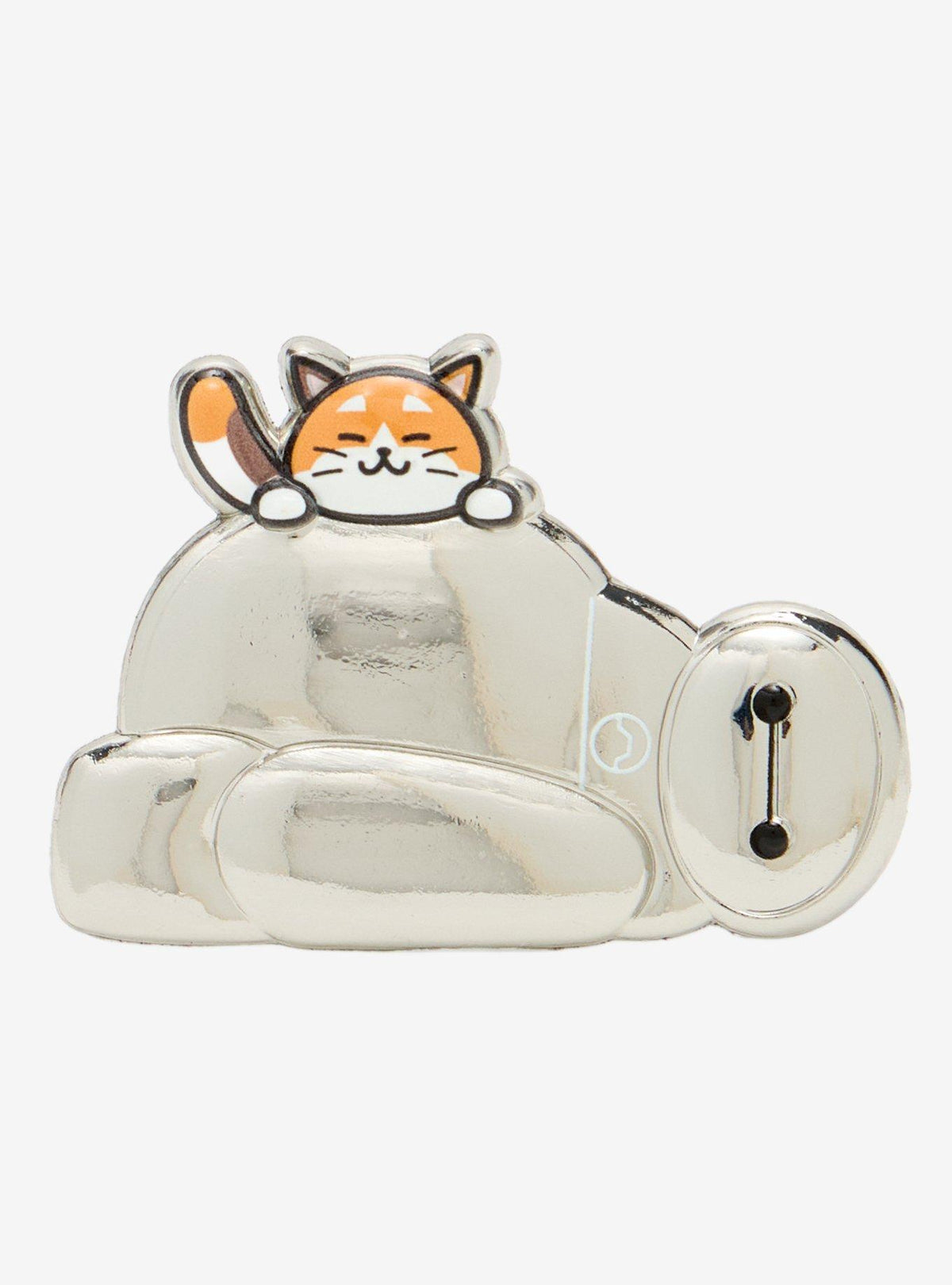 Pin metálico de Baymax y Mochi de Big Hero 6