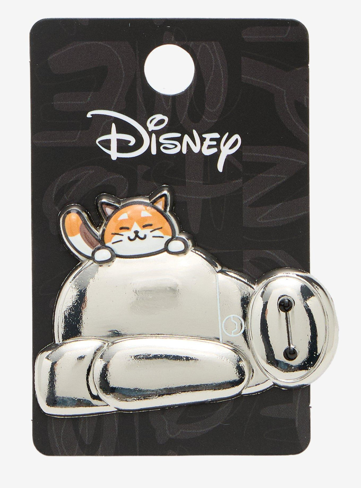 Pin metálico de Baymax y Mochi de Big Hero 6