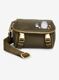 Bolso cruzado Mi vecino Totoro verde oliva