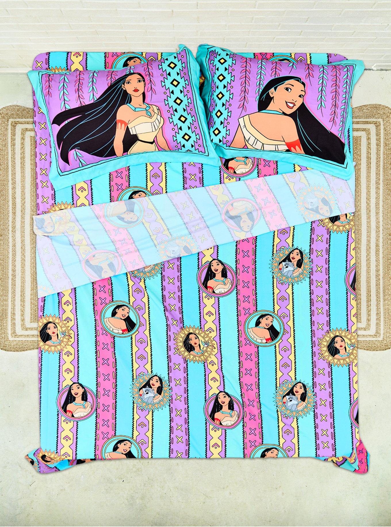 Juego de sábanas Disney Pocahontas retro tamaño Full