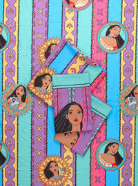 Juego de sábanas queen Disney Pocahontas Retro