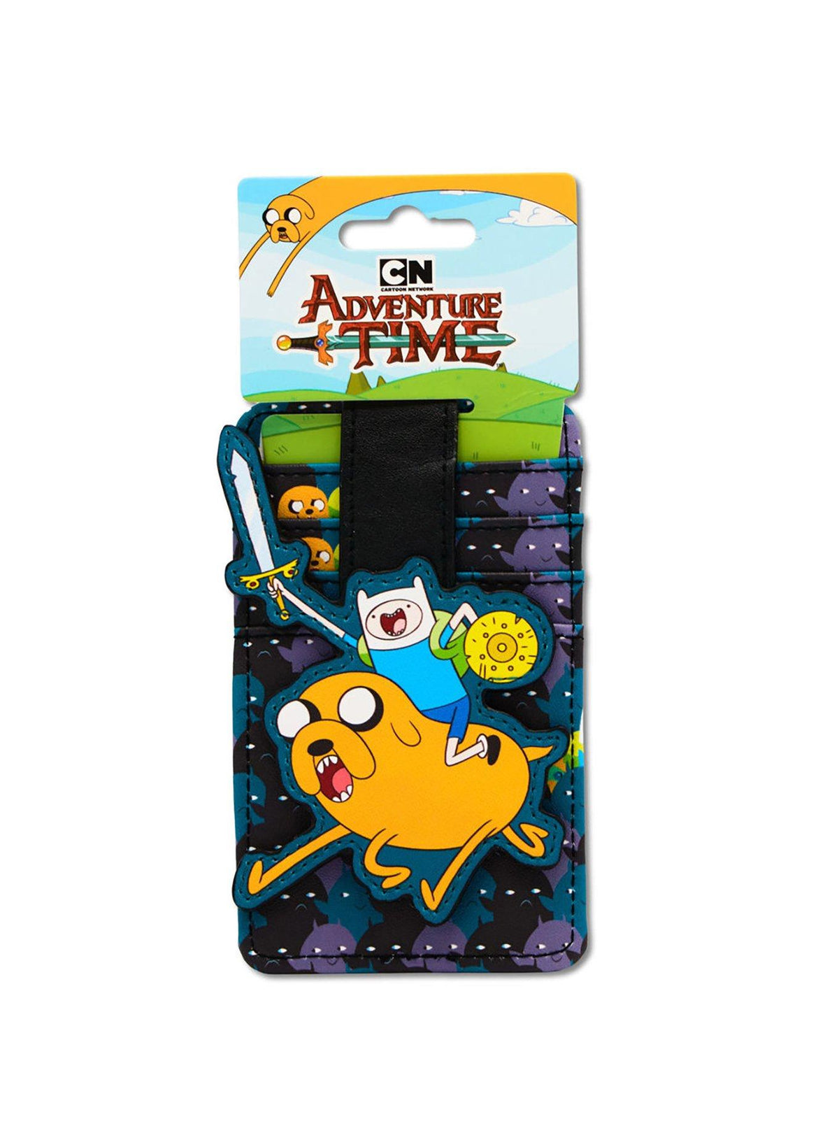 Billetera porta credencial Adventure Time Finn y Jake