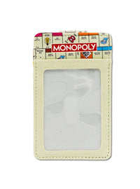 Billetera Monopoly con porta credencial Mr. Monopoly