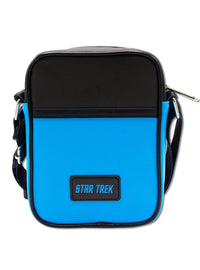 Bolso bandolera azul de ciencias Star Trek