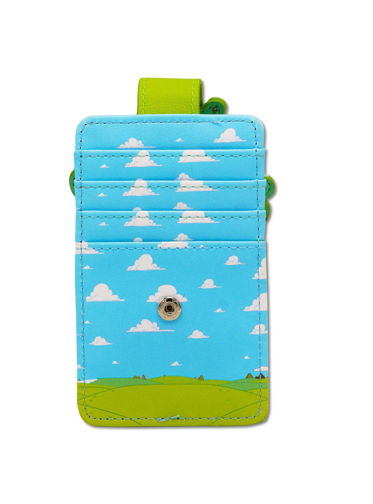 Billetera porta credencial Adventure Time de 3 personajes