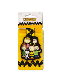 Billetera Peanuts con siete personajes
