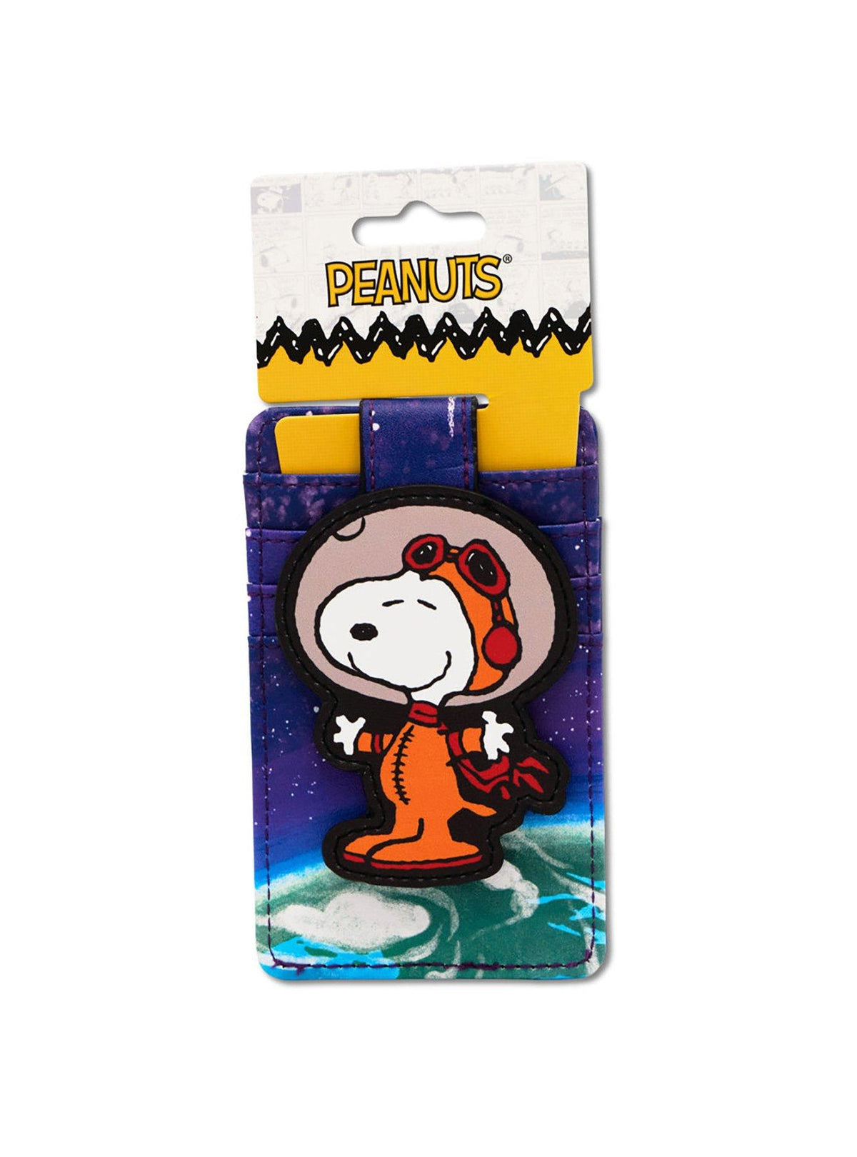 Peanuts: Billetera tarjetero de Snoopy astronauta