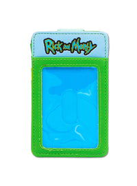 Billetera porta credencial Rick and Morty