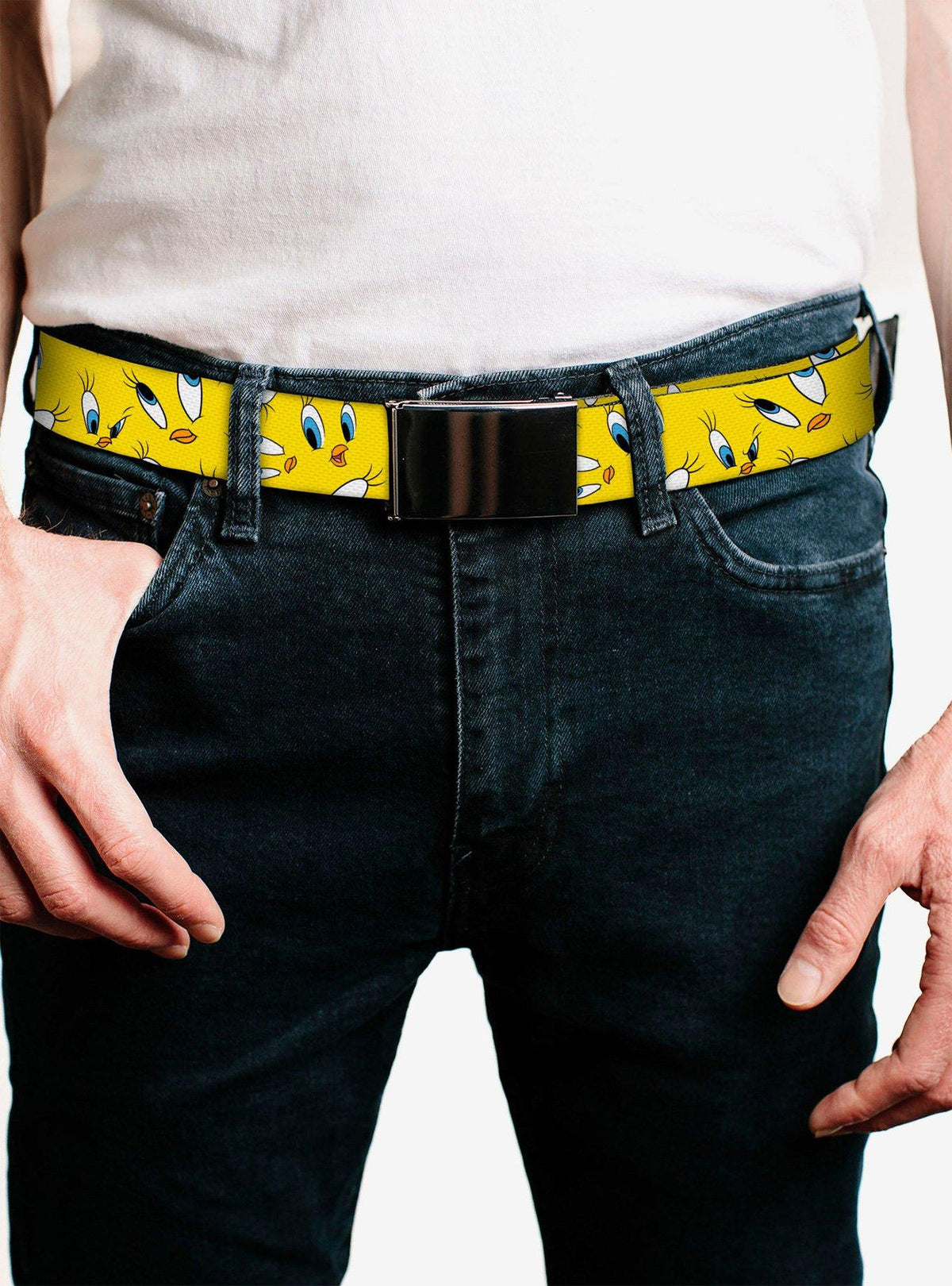 Cinturón Looney Tunes con estampado de Piolín