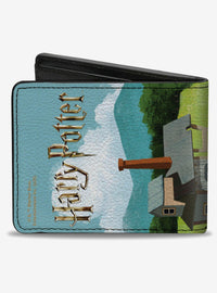 Billetera Harry Potter La Madriguera y familia Weasley