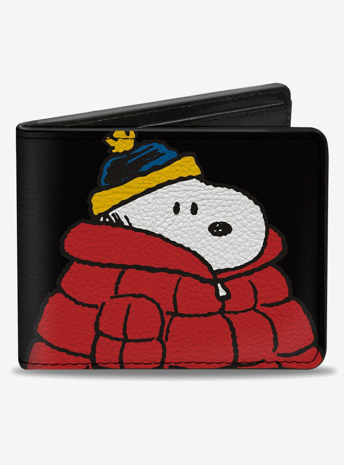 Billetera Peanuts navideña de Snoopy y Woodstock